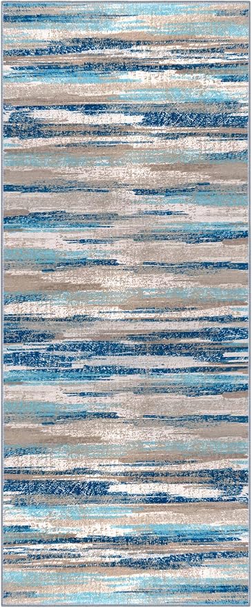 Lansny Modern Abstract Runner Rug 2x5 - Image 9