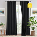 NICETOWN Full Blackout Curtains 96 inch Long by NICETOWN