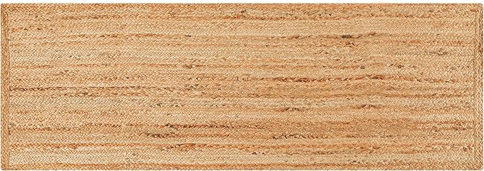 Hausattire Hand Woven Jute Braided Rug, Reversible Boho Entry Area Rugs - Image 6