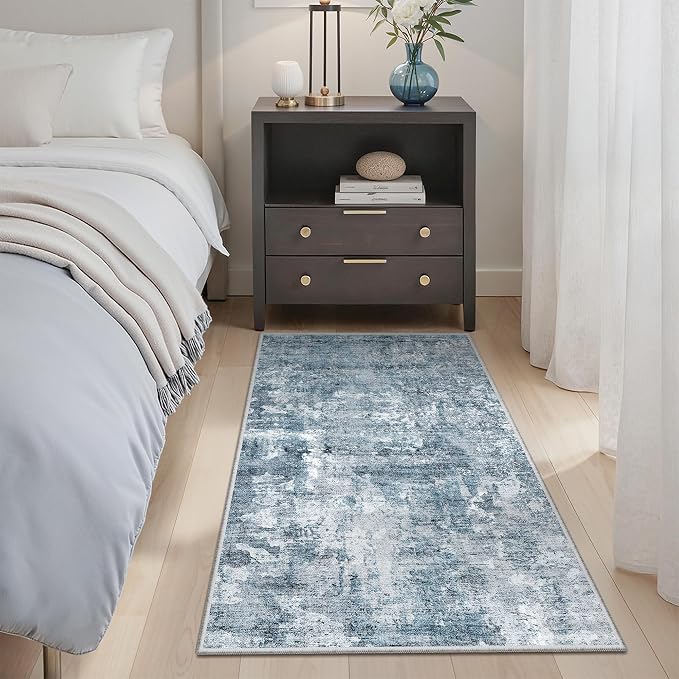 Soalmost 2x4 Washable Rugs for Kitchen, Powder Room Small Area Rug Non-Slip - Image 4