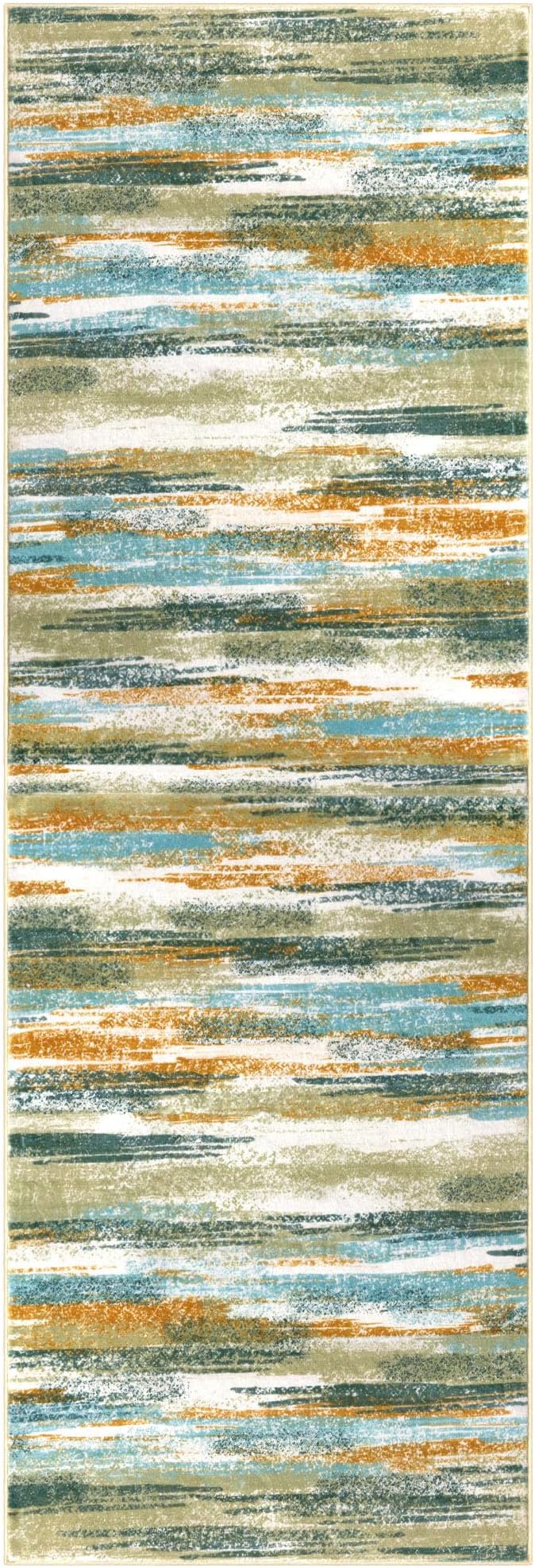 Lansny Modern Abstract Runner Rug 3x8 - Image 9