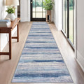 KOZYFLY Modern Abstract Hallway Runner, 2x12 Washable Rug Runner Non-Slip Soft by KOZYFLY