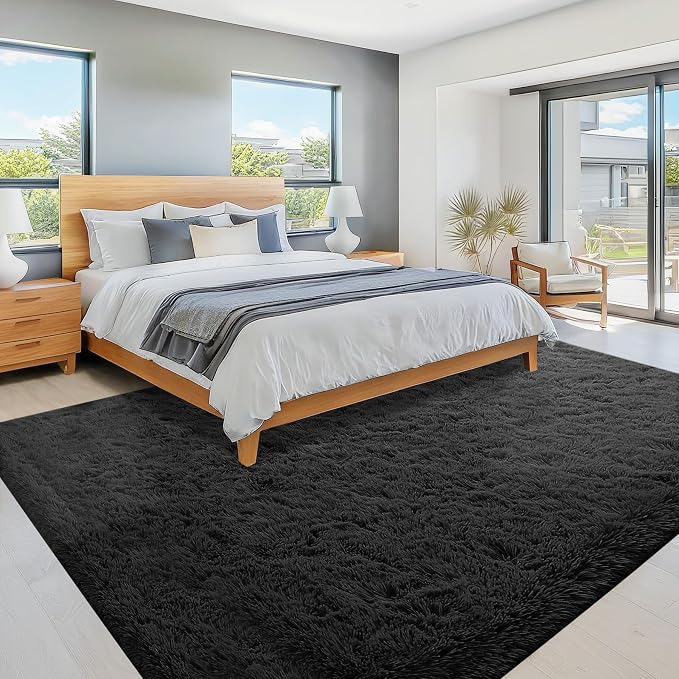 6x9 Area Rug for Living Room: Fluffy Shag Soft Washable Rugs Large Fuzzy Plush - Image 6