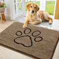 Smiry Dog Door Mat for Muddy Paws, Absorbent Dirt Trapper Non Slip Quick Dry by Smiry
