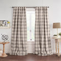 Elrene Home Fashions Farmhouse Living Grainger Buffalo-Check Blackout Window by ElreneHomeFashions