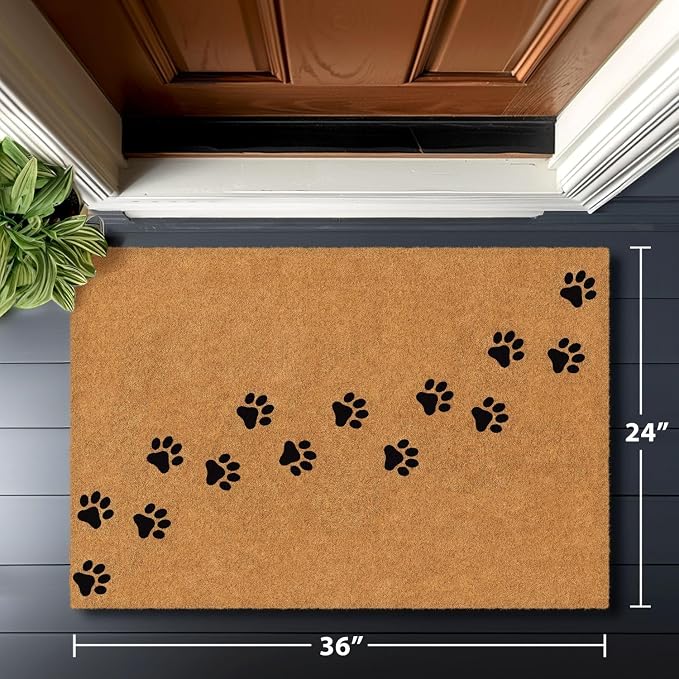 Barnyard Designs Natural Coco Coir Heavy Duty Backing Doormat - Image 8