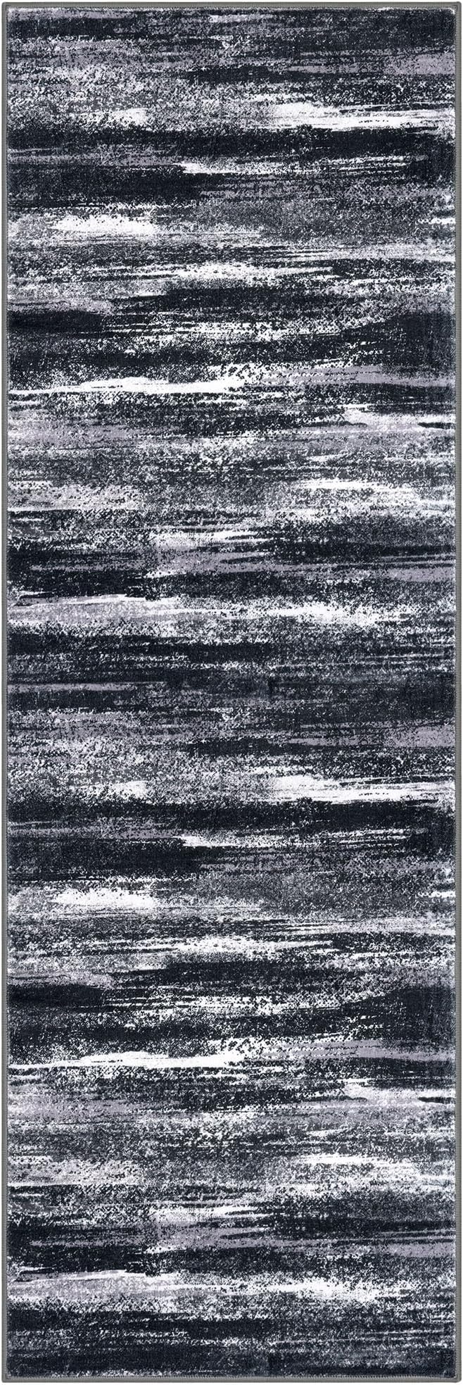Lansny Modern Abstract Runner Rug 2x6 - Image 9
