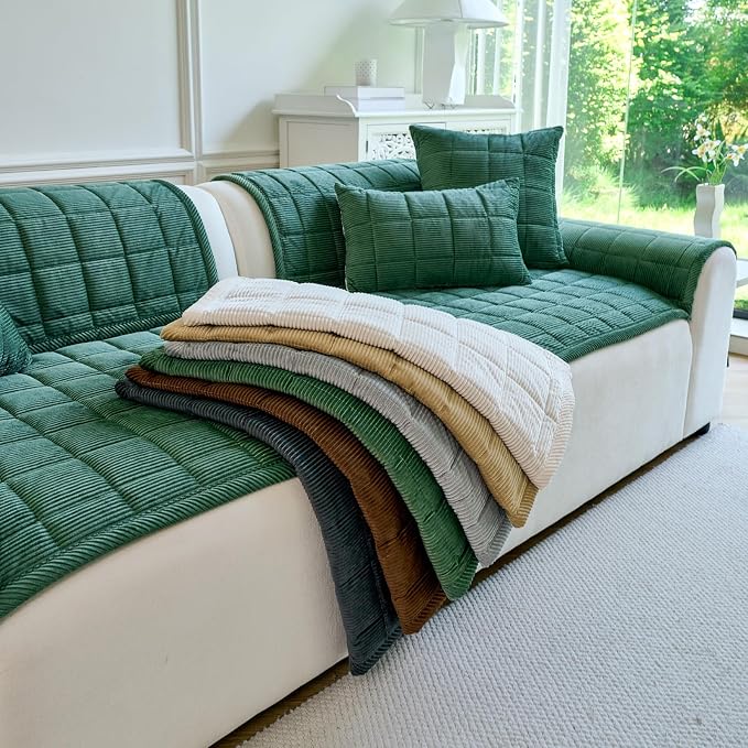 Couch Covers for Dogs Washable, Non Slip Couch Covers for Loveseat Sofa Pet - Image 2