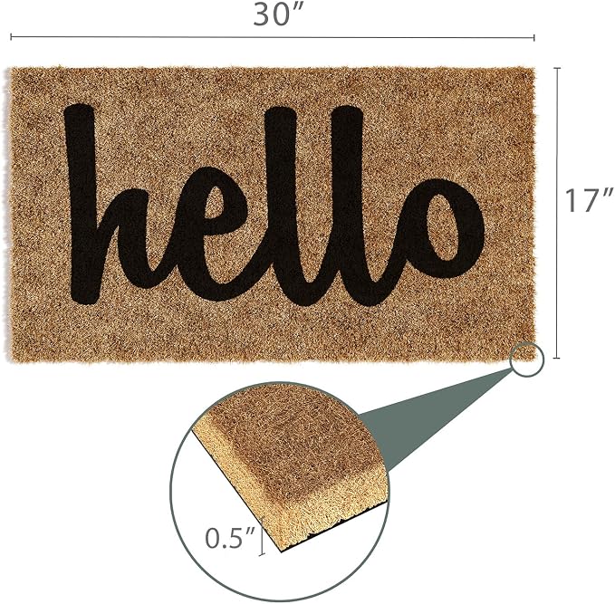 Barnyard Designs Doormat Welcome Mat - Image 3