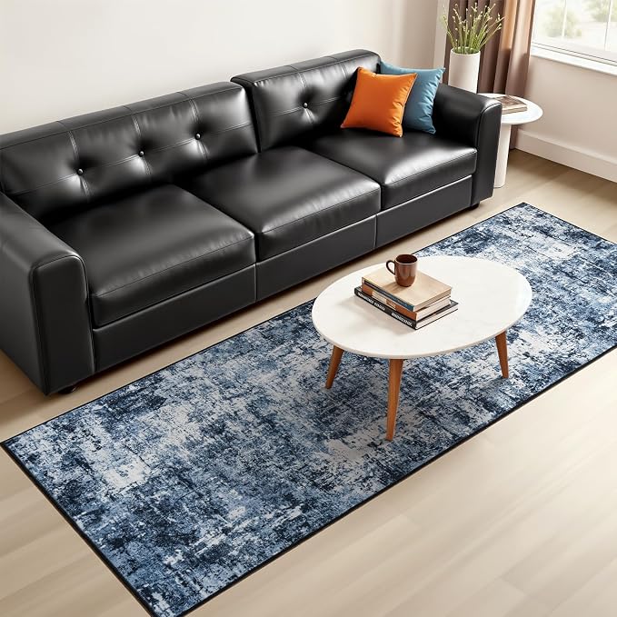 Rugflix 2x6 Runner Rug for Entryway, Kitchen Rugs Soft Non-Slip Washable - Image 2