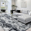 Washable Area Rugs 7x10 Non-Slip Modern Abstract Soft by RELEANY