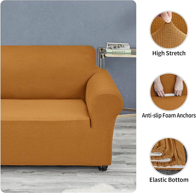 Joccun Stretch Couch Cover Slipcovers, 1-Piece Sofa Covers - Image 5