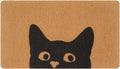 UINI Door Mat Outdoor Indoor Welcome Mats, Cute Cat Front Doormat, Non Slip by UINI