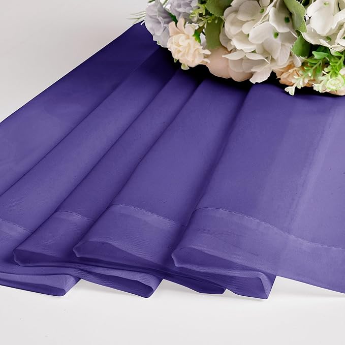 Chyhomenyc Purple Sheer Valances - Image 8