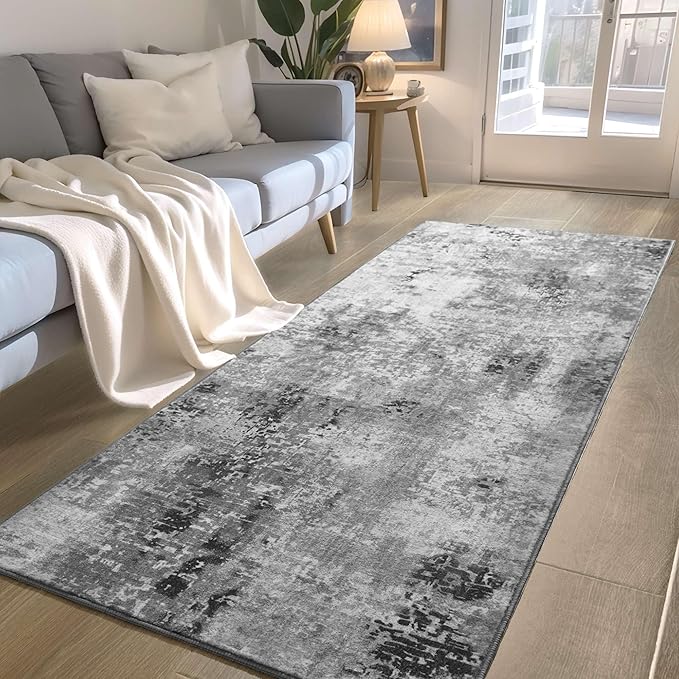 Ompaa Runner Rug for Hallways Kitchen Runner Rug Non Slip 2'6''x8' Washable - Image 3