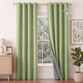 NICETOWN 100% Absolutely Blackout Linen Curtains by NICETOWN