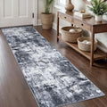 KOZYFLY Modern Abstract Rug Runner by KOZYFLY