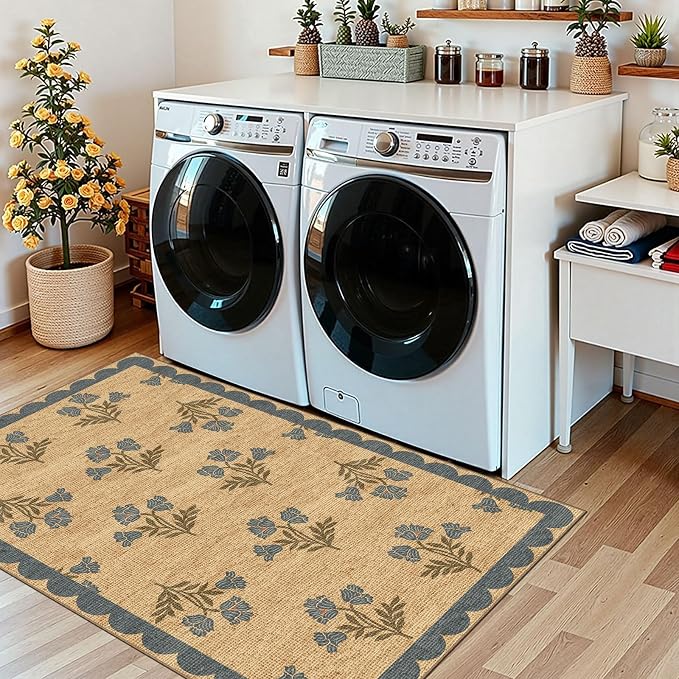 3x5 Floral Entry Rug - Image 9