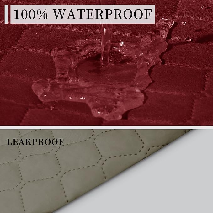 ISSUNTEX Double Protection 100% Waterproof Sofa Covers - Image 3