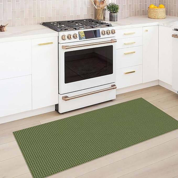 KOZYFLY Runners for Hallways 2x5 ft Washable Kitchen Runner Non Slip Rubber - Image 2