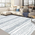 Nakagishi 8x10 Area Rugs Living Room: Washable Boho Large Neutral Soft by NakagishiAreaRug