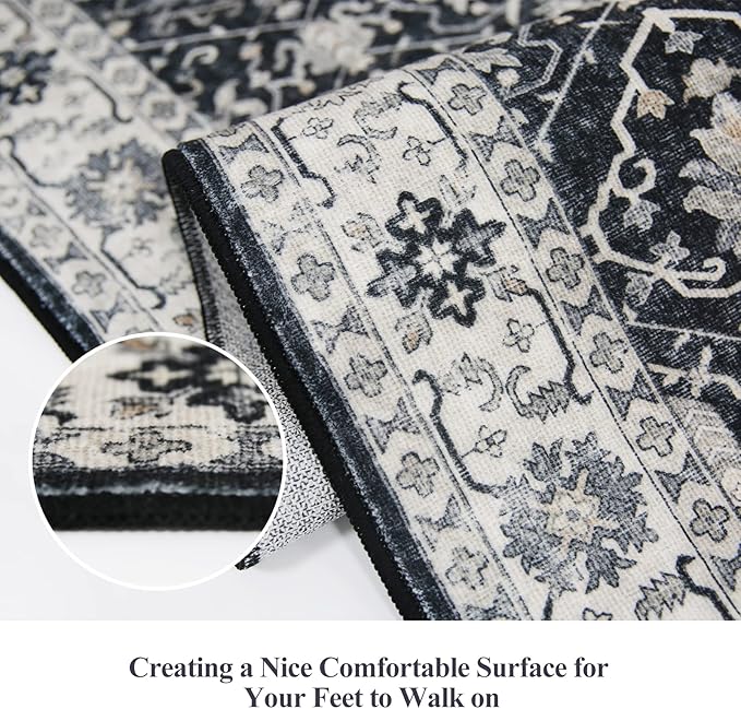 Hallway Washable Runner Rug - Image 4