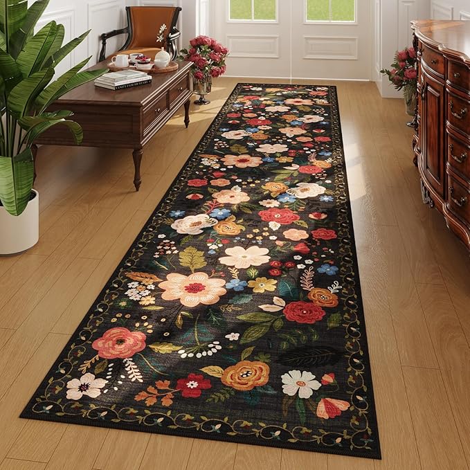 Rugcomf Runners for Hallways Kitchen Rug Non Slip 2'x 10' Long Washable Runner by Rugcomf