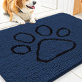 Smiry Dog Door Mat for Muddy Paws, Absorbent Dirt Trapper Non Slip Quick Dry by Smiry