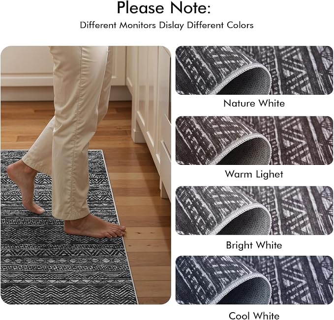 3x10 Washable Hallway Runner Rug - Image 5