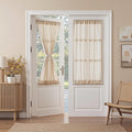 MYSKY HOME Oatmeal French Door Curtains by MYSKYHOME