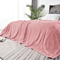 BEDELITE Fleece Throw Blanket for Couch – 3D Ribbed Jacquard Soft and Warm by BEDELITE