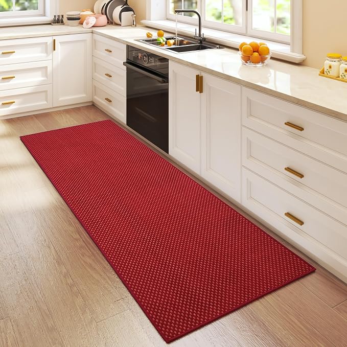 YDKGL 2x5 ft Hallway Runner Rug Boho Woven Washable Long Kitchen Runner Rugs - Image 3
