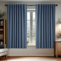 Deconovo Blackout Curtains, Thermal Insulated, W70 x L63 2 Panels, Back Tab by Deconovo