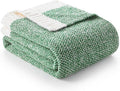Snuggle Sac Green Throw XL Blanket 50x70, Super Soft Warm Blankets Oversized by SnuggleSac