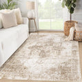 Area Rug 3x5 Washable Rug, Vintage Boho Medallion Entryway Rug Non-Slip Soft by VECARF