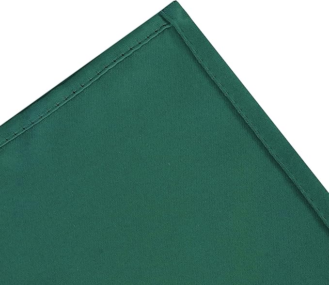 LEMOMO Dark Green Blackout Curtains/52 x 84 Inch Long/Set of 2 Curtain - Image 8