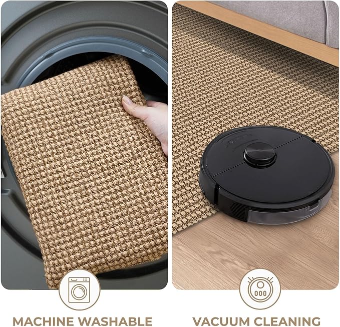 KOZYFLY Extra Long Runners for Hallways 2.6x16 ft Washable Kitchen Runner Non - Image 7
