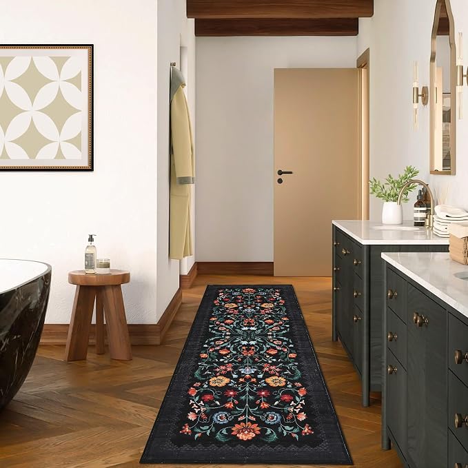 GarveeHome Floral Rug 2.5x10 Runners - Image 3