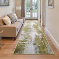 2x6 Sage Green Rug Runners for Hallways Kitchen Runner Rug Non Slip Washable by OmpaaHomeDecor