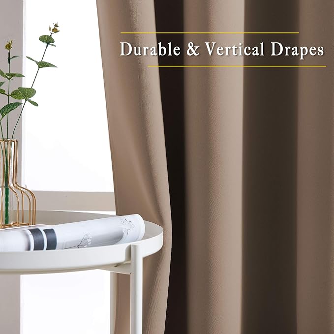 NICETOWN Kitchen Blackout Curtains and Drapes - Image 3