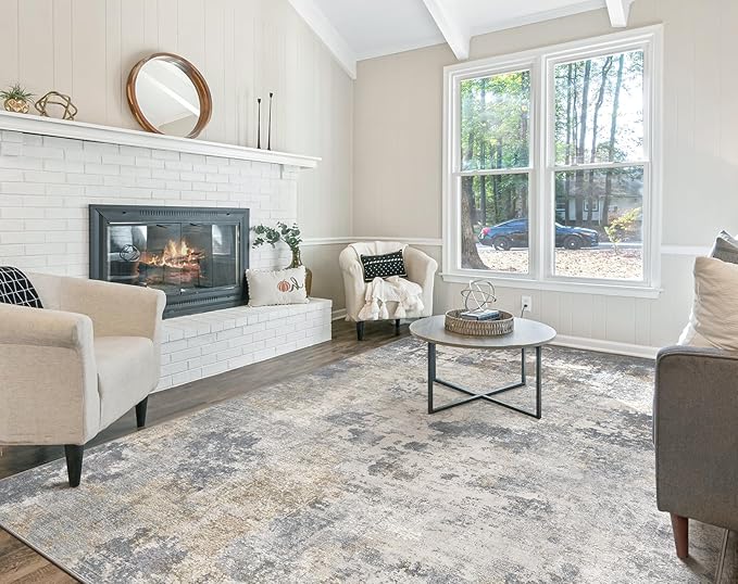 UERMEI 10x12 Area Rug Living Room Rugs - Image 3