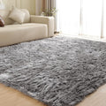 ORINOVA Large Area Rugs 9x12 Living Room Grey Fluffy Rug Faux Sheepskin by ORINOVA