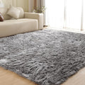 ORINOVA Shag Washable Area Rugs 8x10 Grey Fluffy Rug by ORINOVA