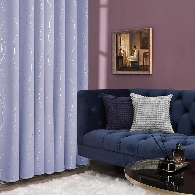 Deconovo Blackout Curtains, Thermal Insulated Soundproof Drapes - Image 4