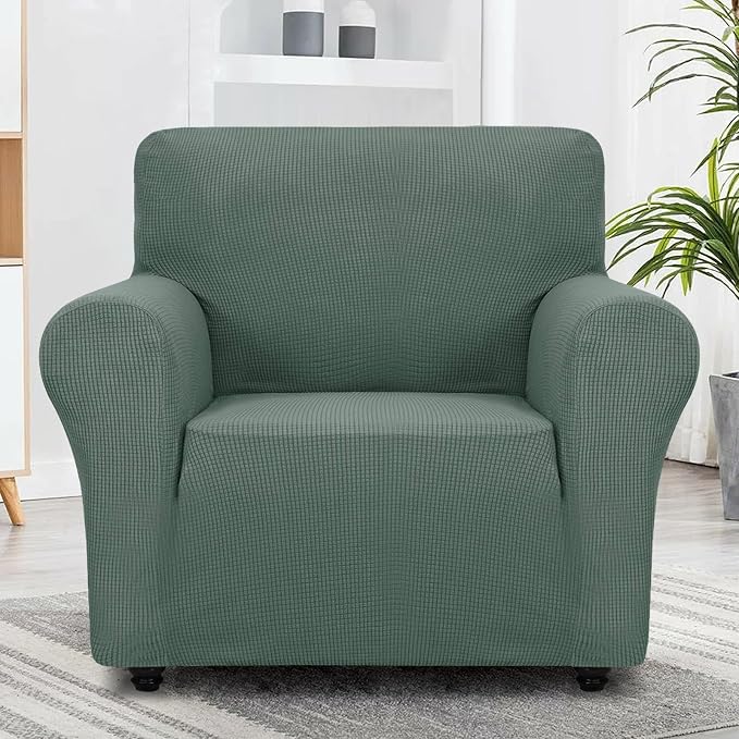 ZNSAYOTX Super Stretch Chair Slipcover Universal Sofa Chair Covers - Image 5