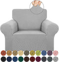 KEKUOU Stretch Single Sofa Slipcover 1 Piece Couch Sofa Cover Furniture by KEKUOU