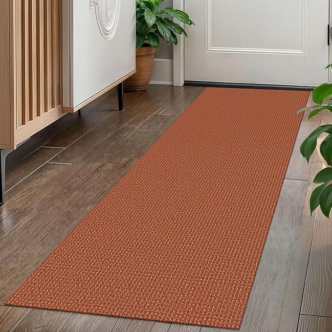 KOZYFLY Runners for Hallways 2x5 ft Washable Kitchen Runner Non Slip Rubber by KOZYFLY