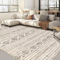 Nakagishi 10x12 Area Rugs Living Room: Washable Boho Large Neutral Soft by NakagishiAreaRug