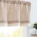 jinchan Farmhouse Linen Valance by JINCHAN
