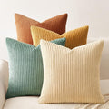 Topfinel Large Decorative Throw Pillow Covers, Soft Velvet Modern Double-Sided by Topfinel